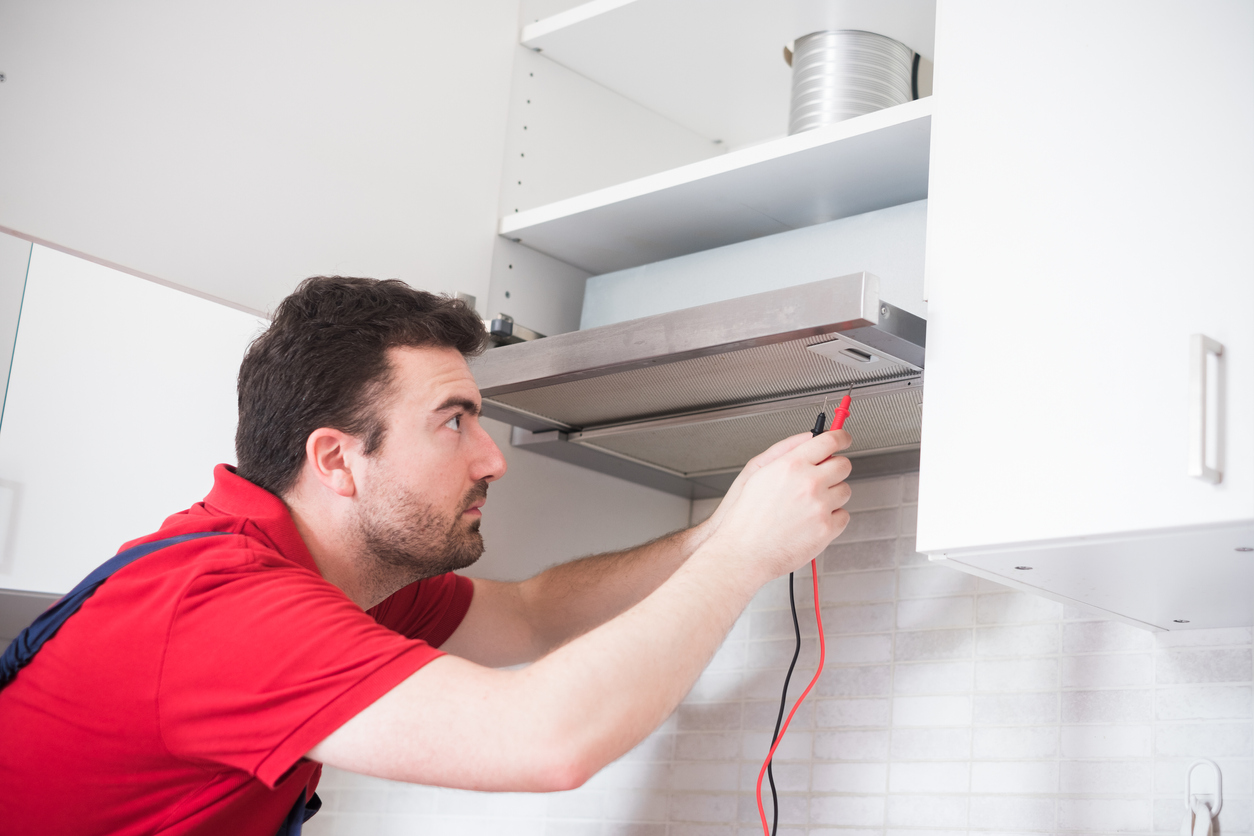 how to install a range hood