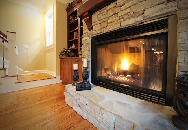 Genius! Chop Down Heating Bills with This Fireplace Hack