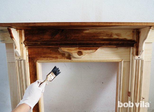 How to Build a Faux Fireplace - Step 8