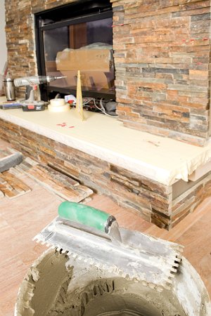 DIY Fireplace Refacing - What to Expect with Installation