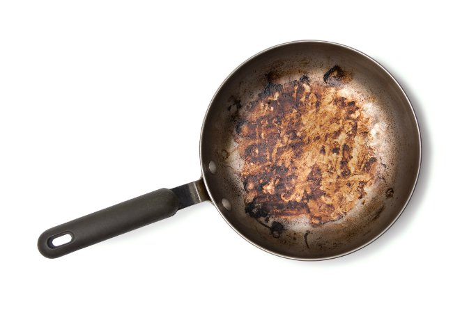 How to Clean Burnt Pans