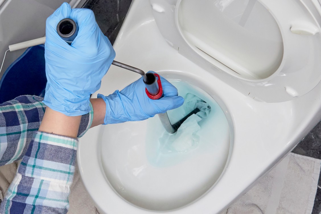 How to Snake a Toilet Properly