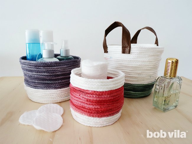 Make a Rope Basket for Easy, Instant Storage
