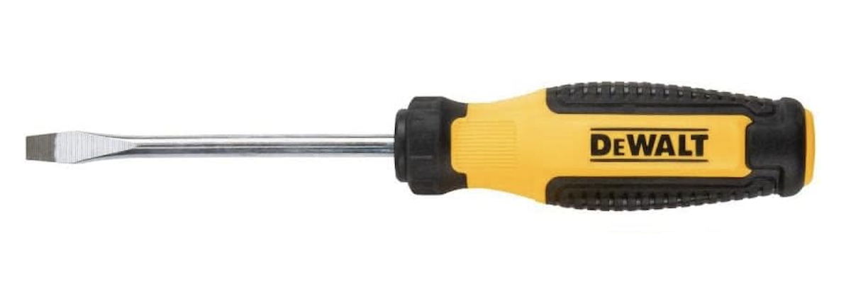 A DeWalt magnetic screwdriver. 