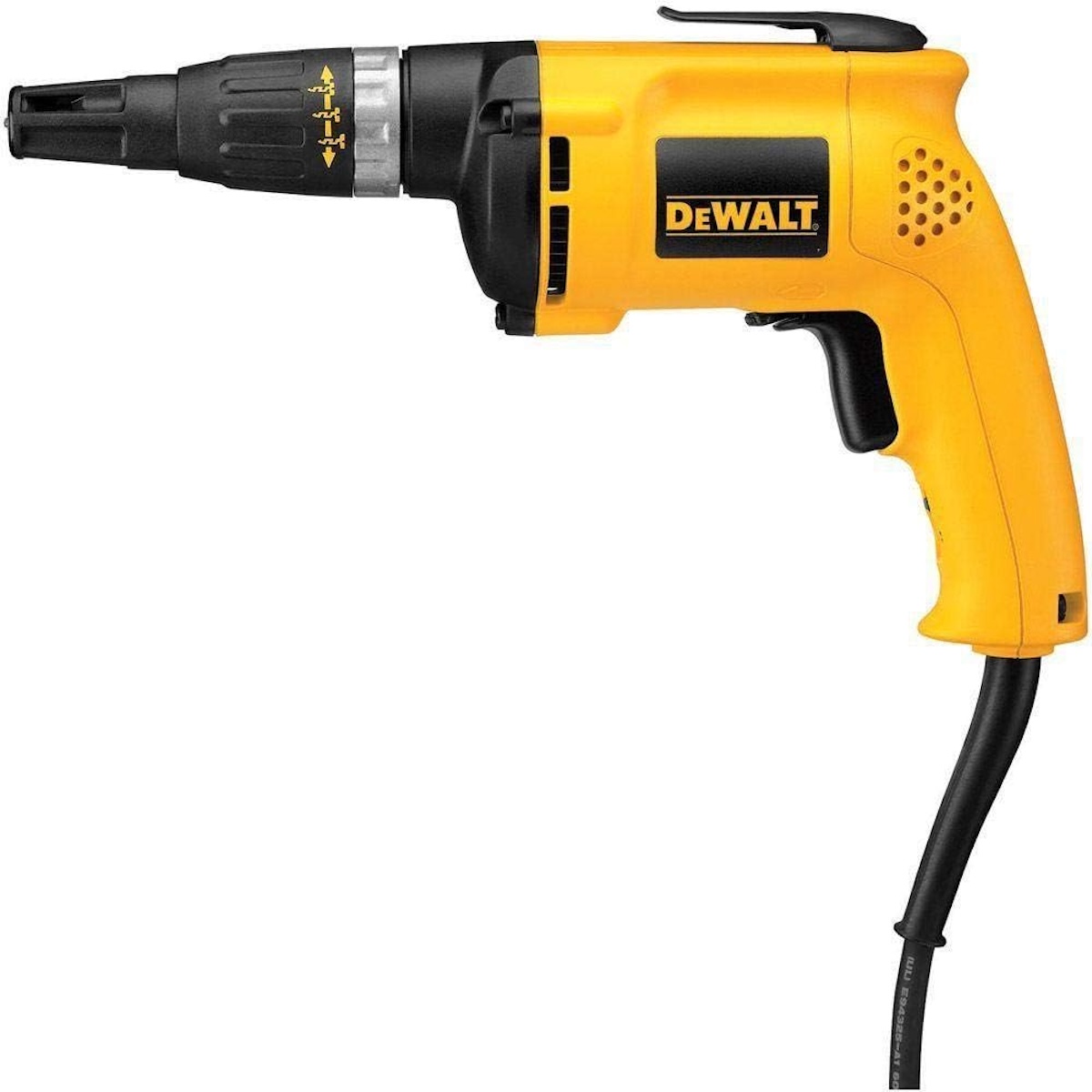 A DeWalt electric screwdriver. 