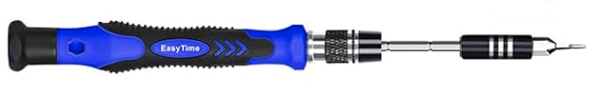 A precision screwdriver from EasyTime. 