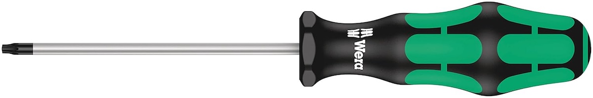A torx screwdriver from Wera. 
