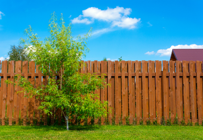 How To: Stain a Fence