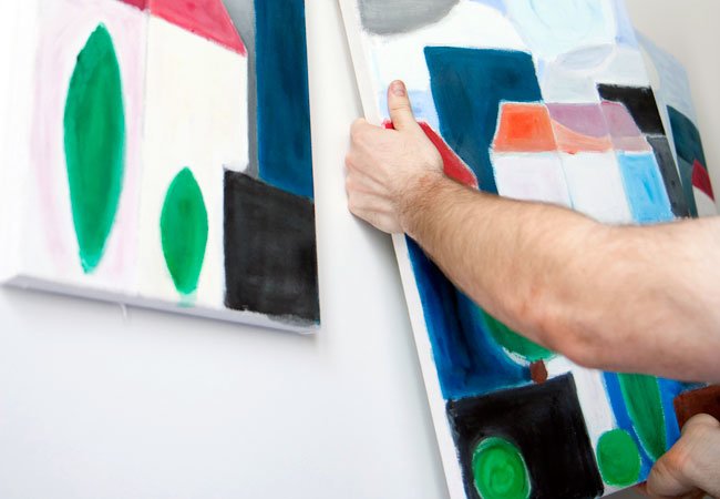 How High to Hang Pictures