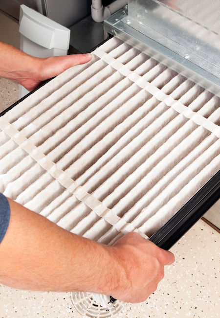 how to clean air conditioner filter.