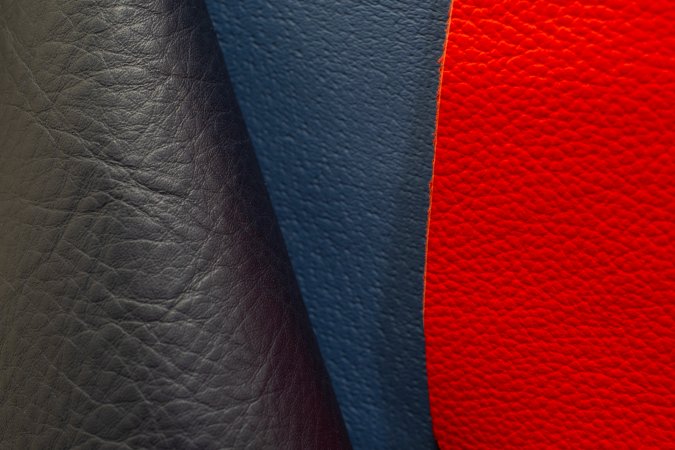 Painted Leather in Different Colors