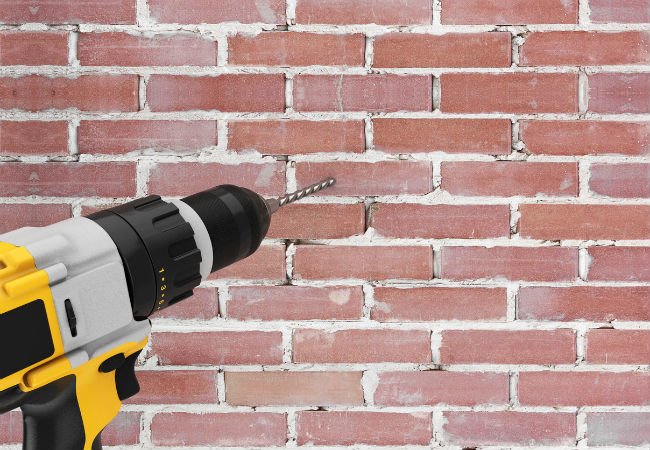 How to Drill Into Brick