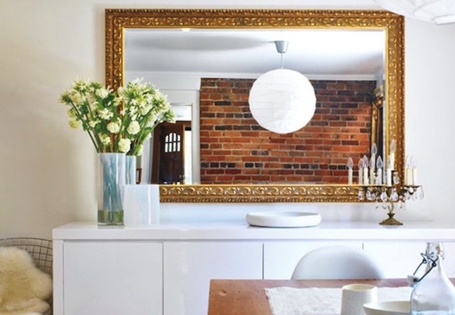 Small Dining Room Ideas - Strategic Mirror Placement