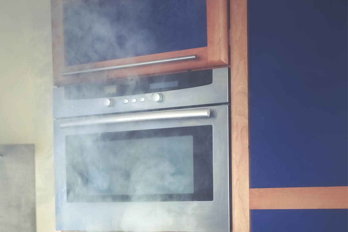Self Cleaning Oven Beware of fumes
