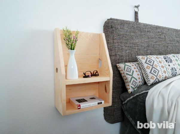 DIY Lite: A Narrow Nightstand that Fits into Any Bedroom Layout