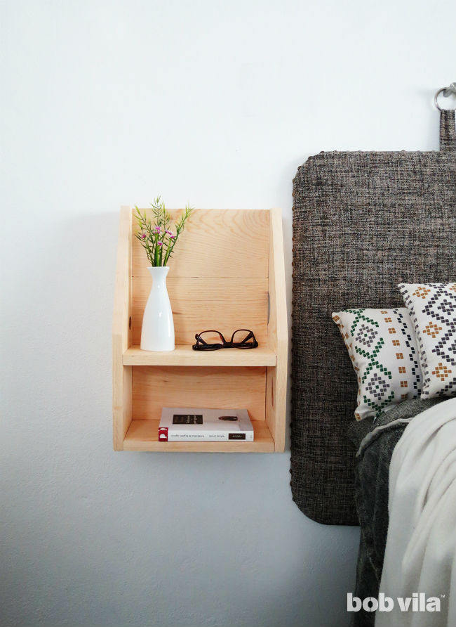 How to Make a DIY Floating Nightstand