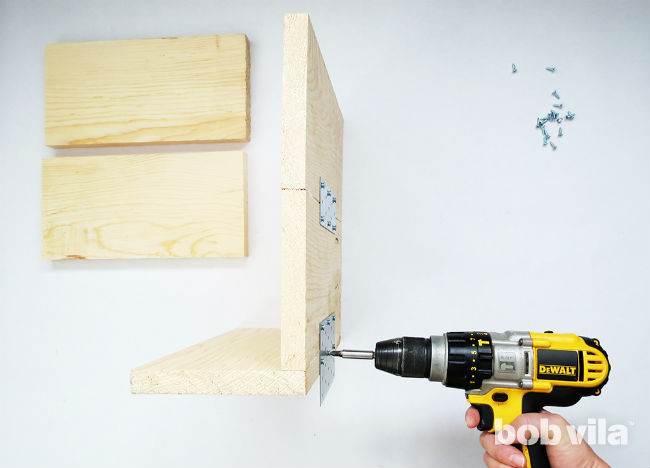 How to Make a DIY Floating Nightstand - Step 3