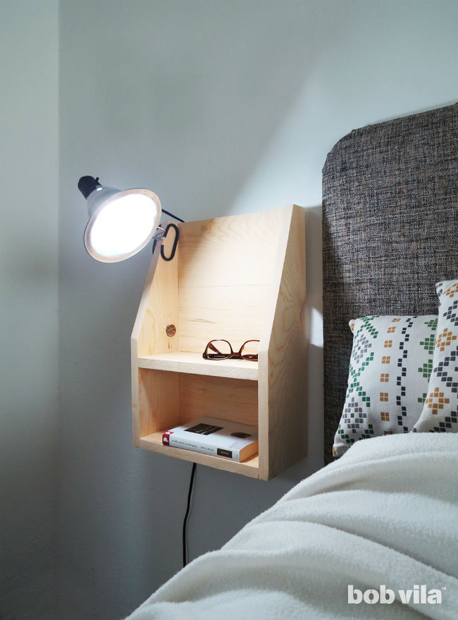 How to Make a DIY Floating Nightstand