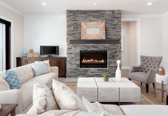 How To: Clean a Stone Fireplace