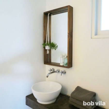 How To: Frame a Bathroom Mirror