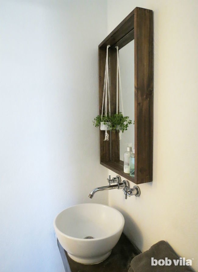 How to Frame a Bathroom Mirror