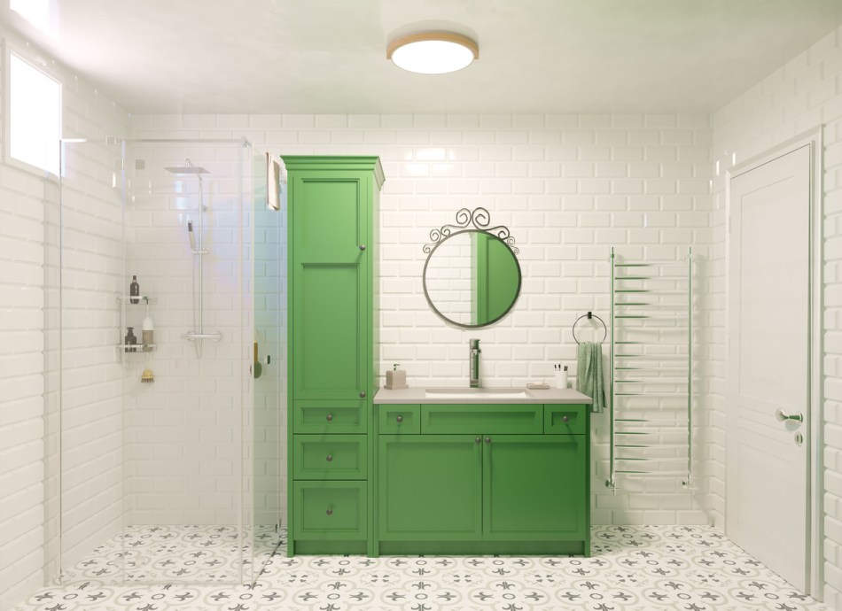 How to Paint Bathroom Cabinets (DIYer's Guide) - Bob Vila