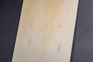 A close up of a plywood board.
