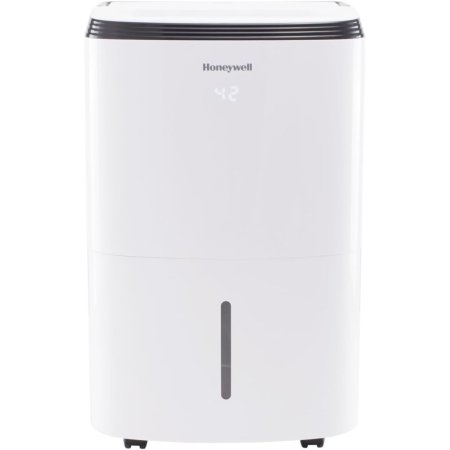  TheHoneywell 50-Pint Dehumidifier on a white background.