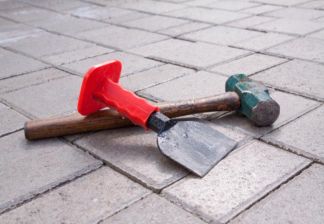 How To: Cut Pavers
