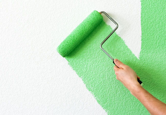 How To: Paint Textured Walls