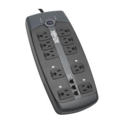The Best Surge Protector Option: Tripp Lite TLP1008TEL 10 Outlet Surge Protector Power Strip
