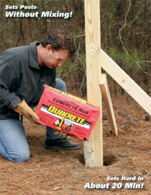 Tips for Setting Fence Posts