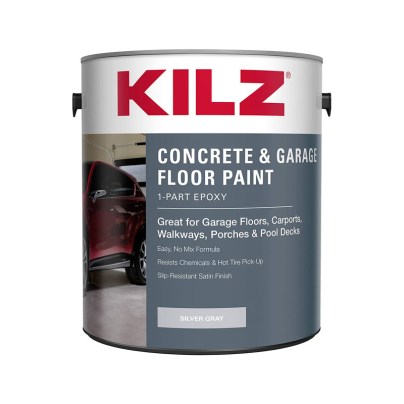 The Best Garage Floor Paint Option: Kilz 1-Part Epoxy Acrylic Garage Floor Paint