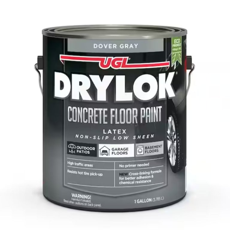  The Best Garage Floor Paints Option: Drylok Latex Concrete Floor Paint
