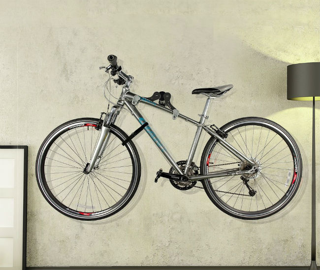 How to Wall Mount a Bike with an Ibera Horizontal Bicycle Bike Wall Hanger