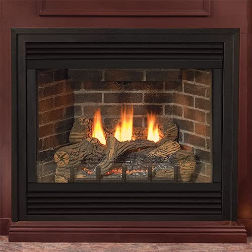 ventless gas fireplace