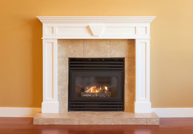 ventless gas fireplace
