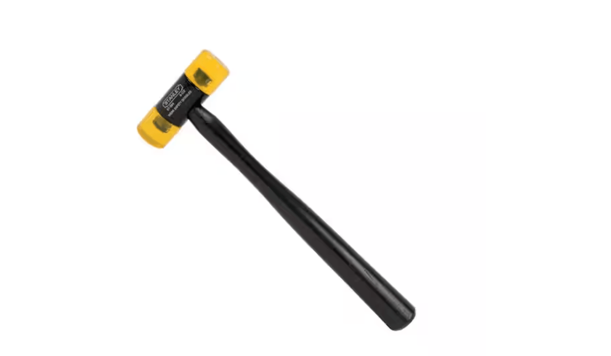 A Soft Face Hammer from Stanley. 