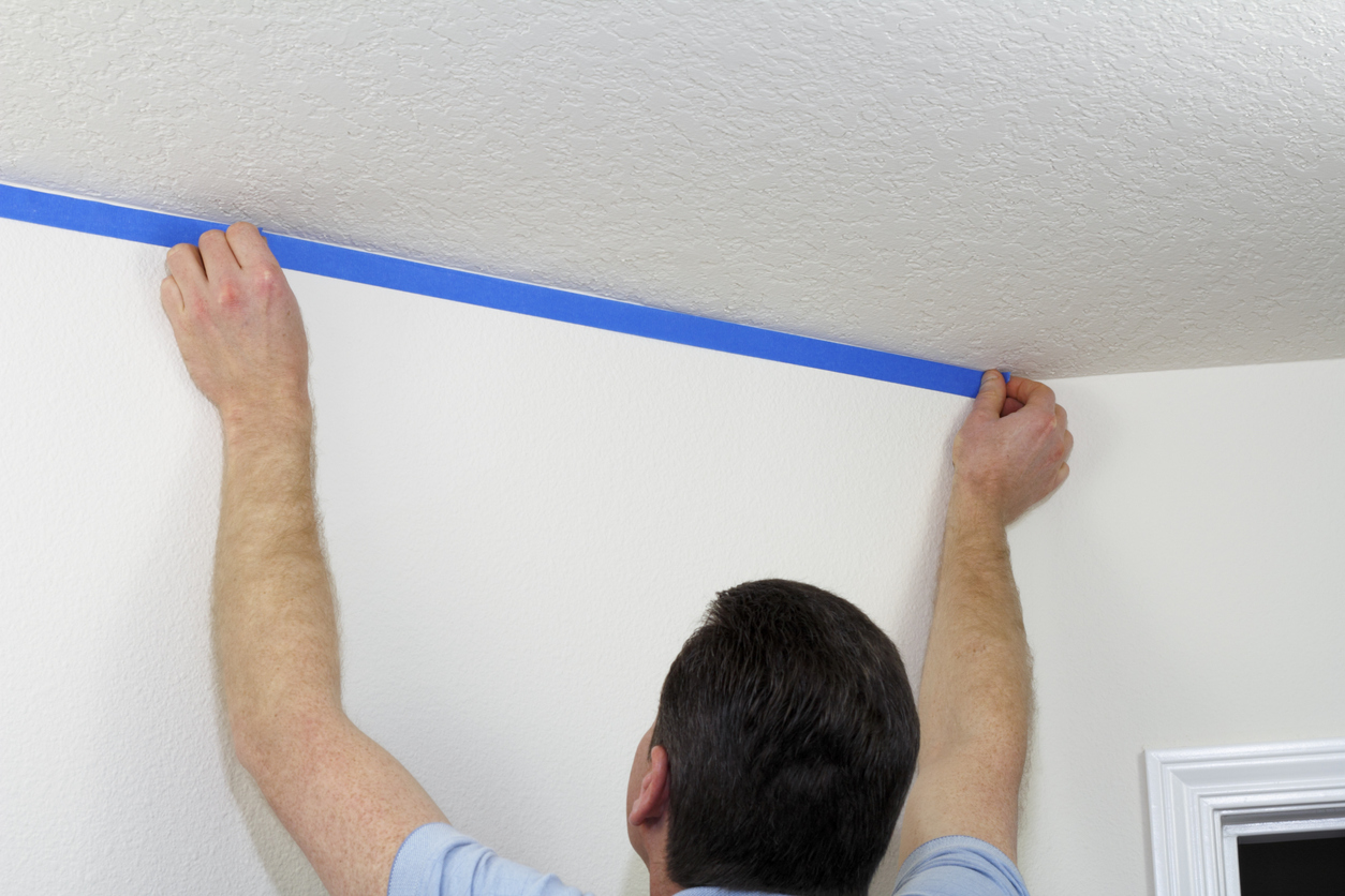 how to paint a ceiling
