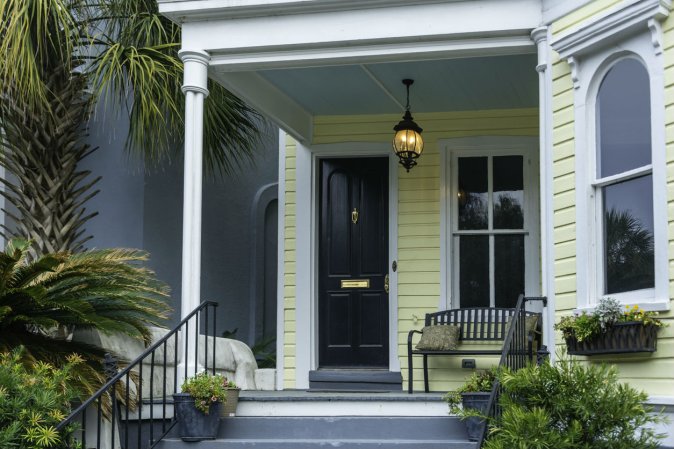 Here's Why You See So Many Blue Porch Ceilings