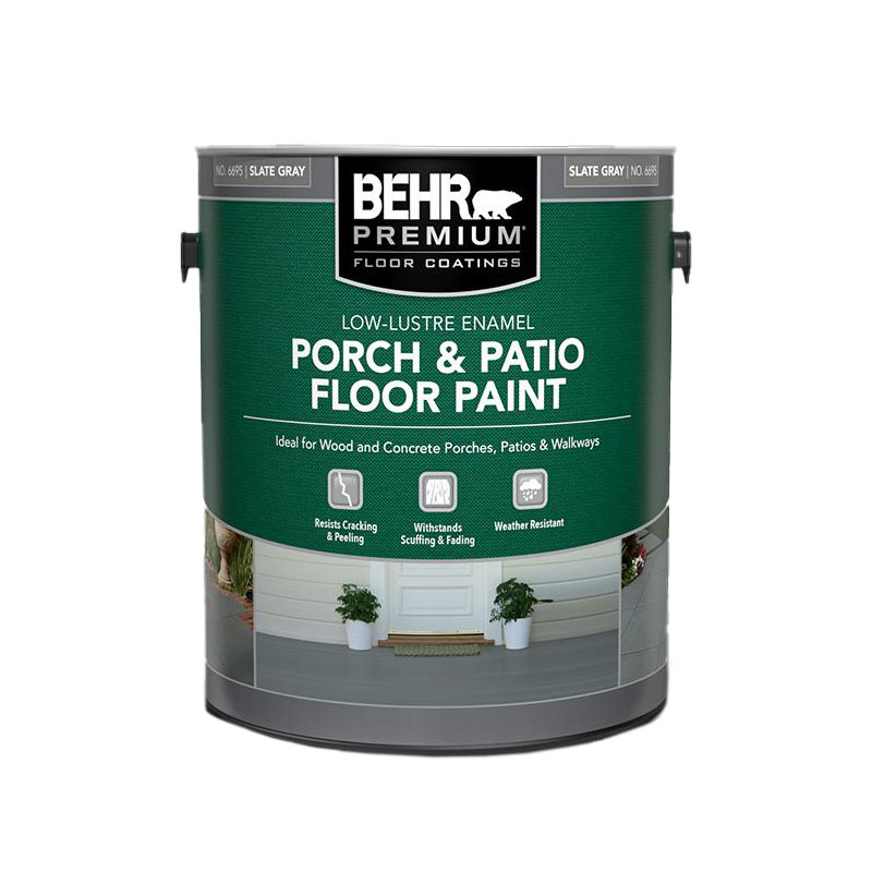 Behr Premium Low-Lustre Porch u0026 Patio Floor Paint 