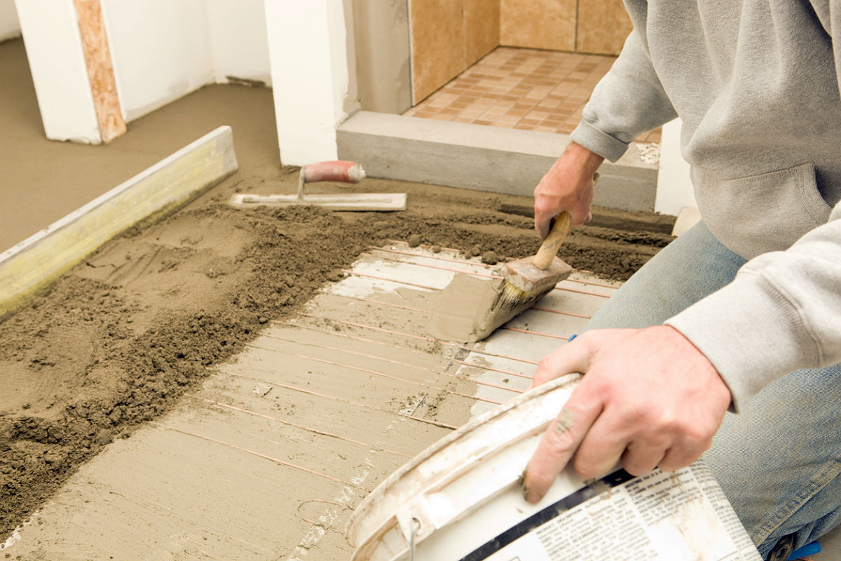Your Options for Tile Underlayment: Trowelable Products