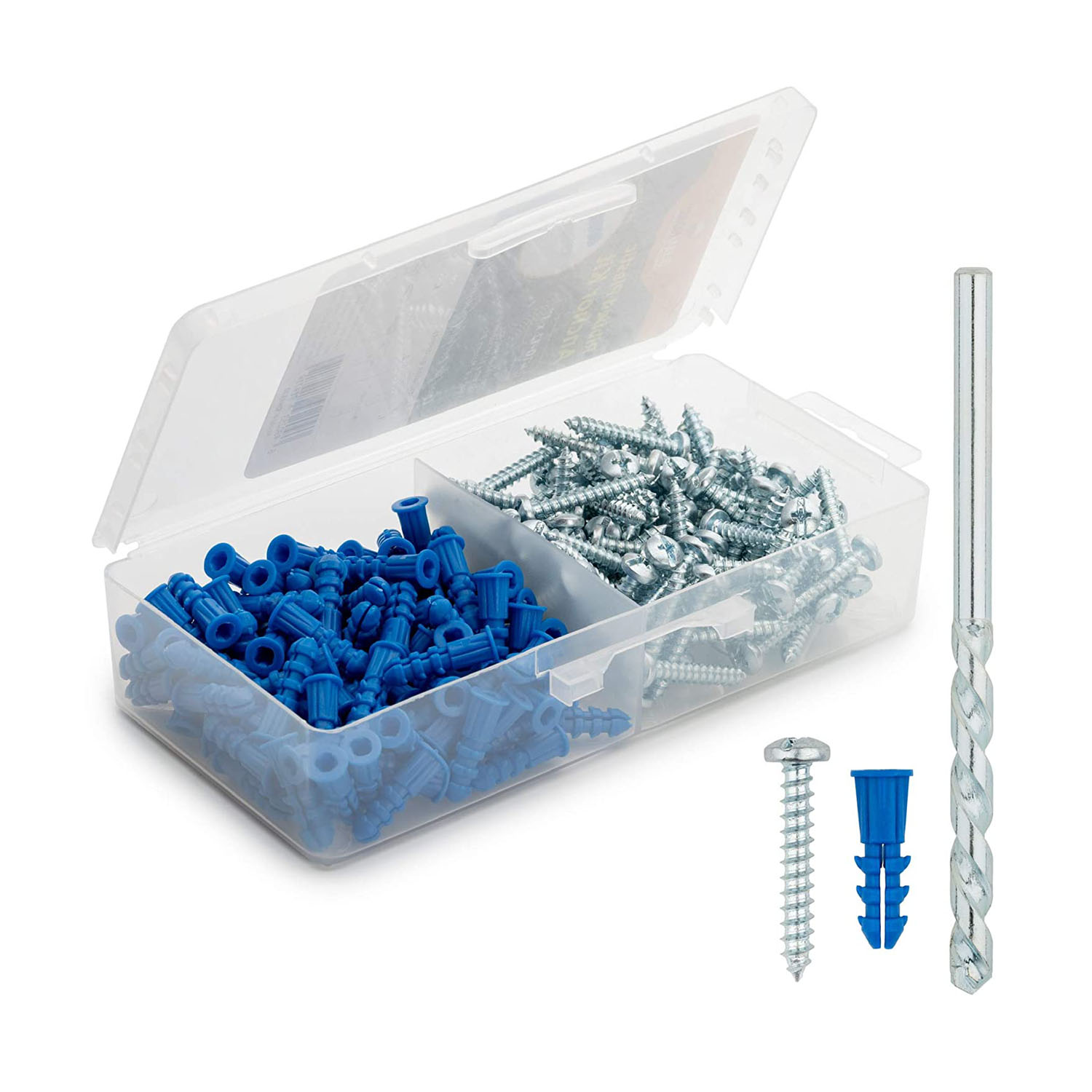  Qualihome Ribbed Plastic Drywall Anchors