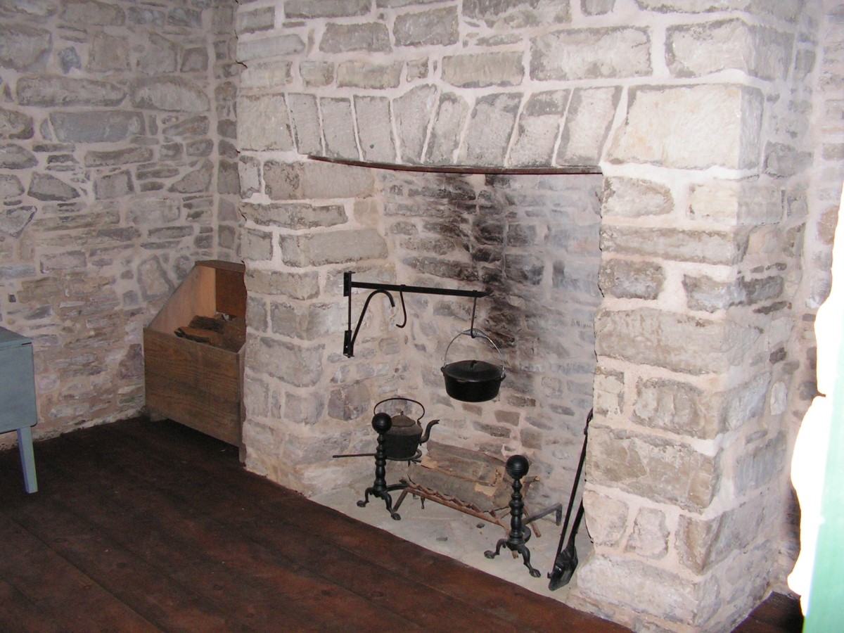 Inside the Summer Kitchen at Ulysses S. Grant National Historic Site