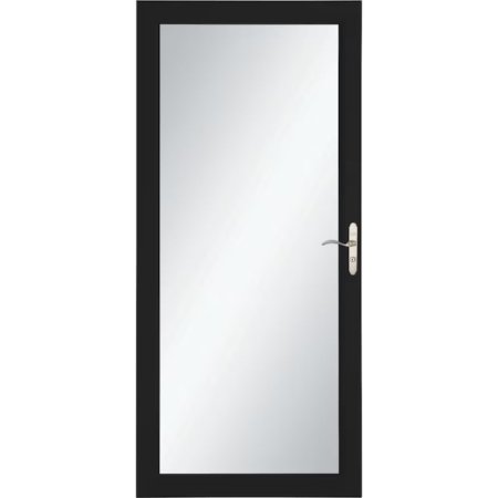  The Larson Signature Selection Aluminum Storm Door on a white background