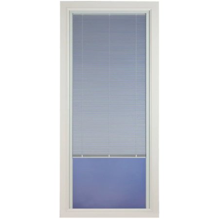  The Pella Venetian Full-View Storm Door on a white background