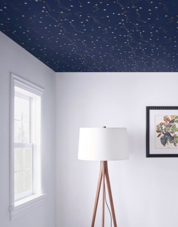 7 Things to Know Before You Wallpaper the Ceiling