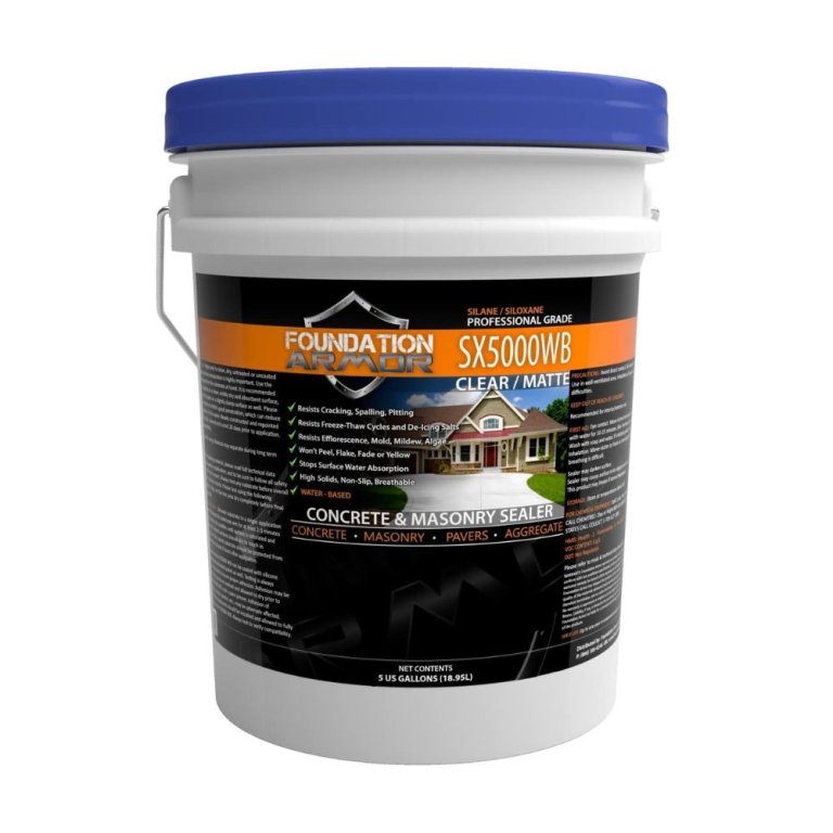  Foundation Armor SX5000WB Concrete & Masonry Sealer on a white background
