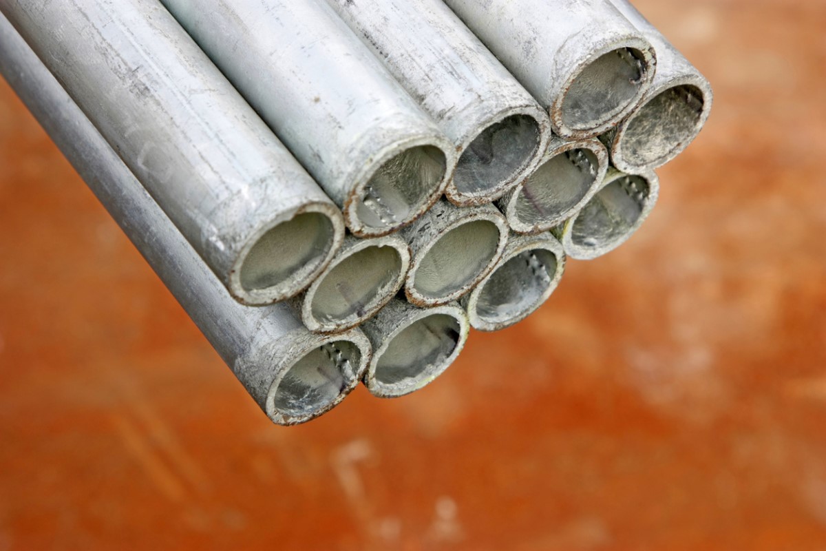 Types of Plumbing Pipes to Know: Galvanized Pipe