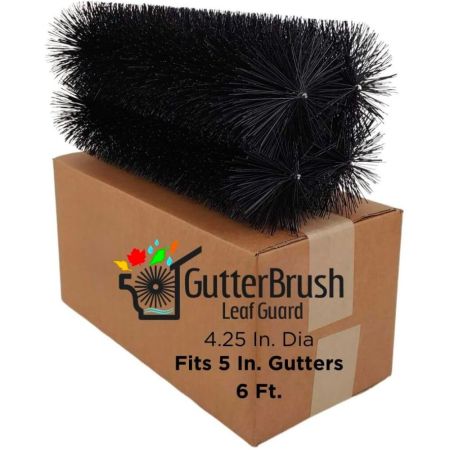 GutterBrush 5-Inch Gutter Guard 6-Foot Trial Pack 